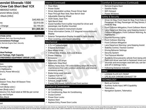 Used 2025 Chevrolet Silverado 1500 Custom w/ Rally Edition RWD image 31