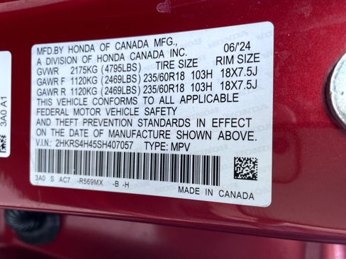Certified 2025 Honda CR-V EX image 24