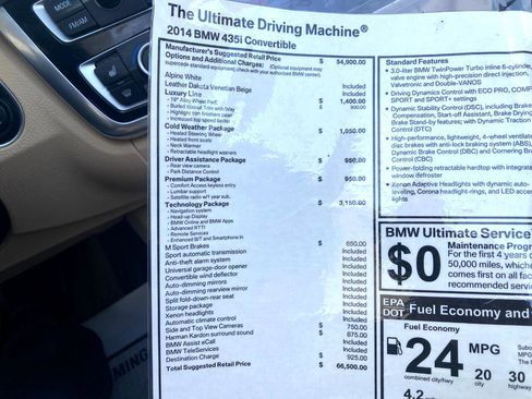 Used 2014 BMW 435i Convertible image 38