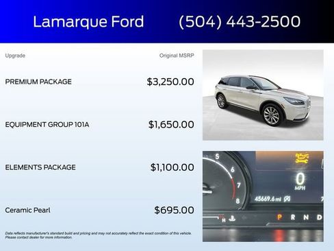 Certified 2021 Lincoln Corsair FWD w/ Premium Package image 2