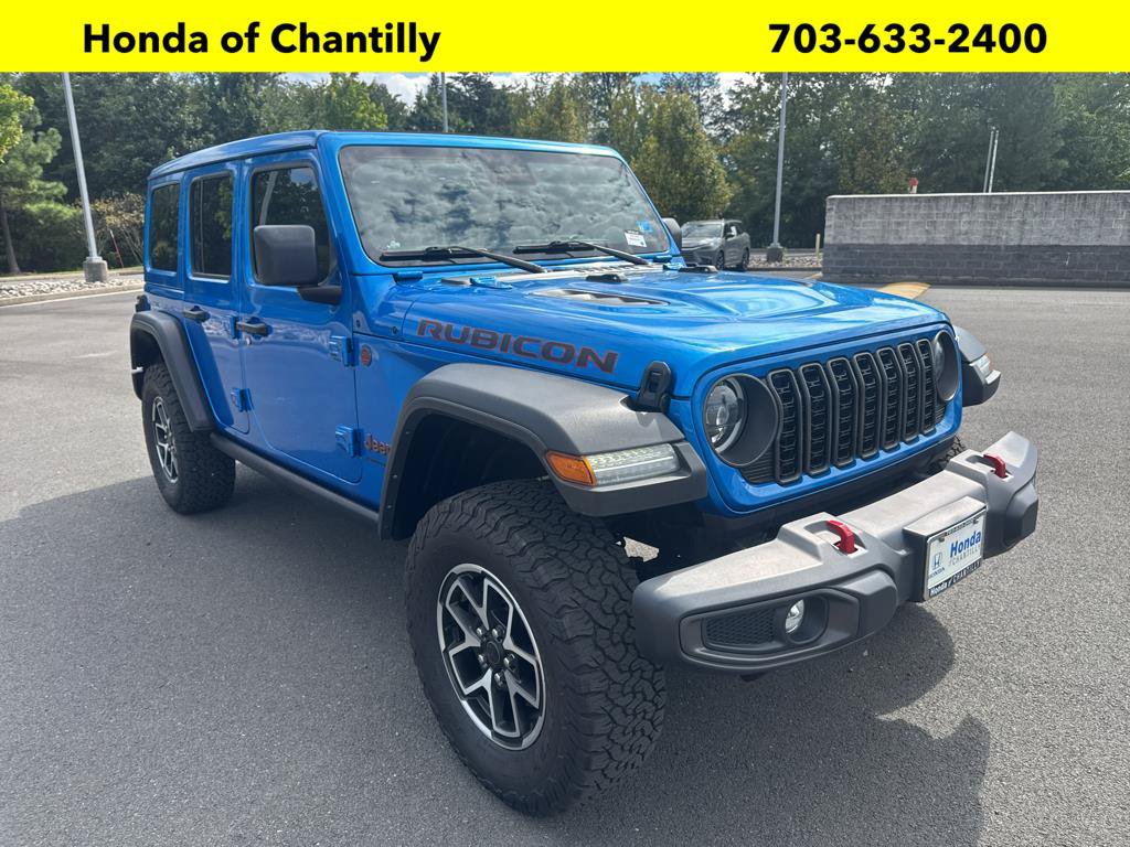 Used 2024 Jeep Wrangler Unlimited Rubicon w/ Safety Group AWD/4WD image 1