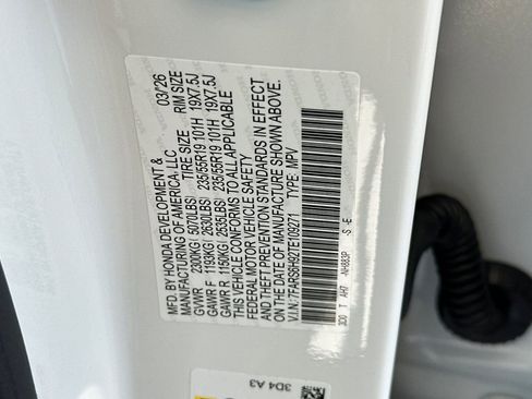 New 2026 Honda CR-V Sport Touring image 36