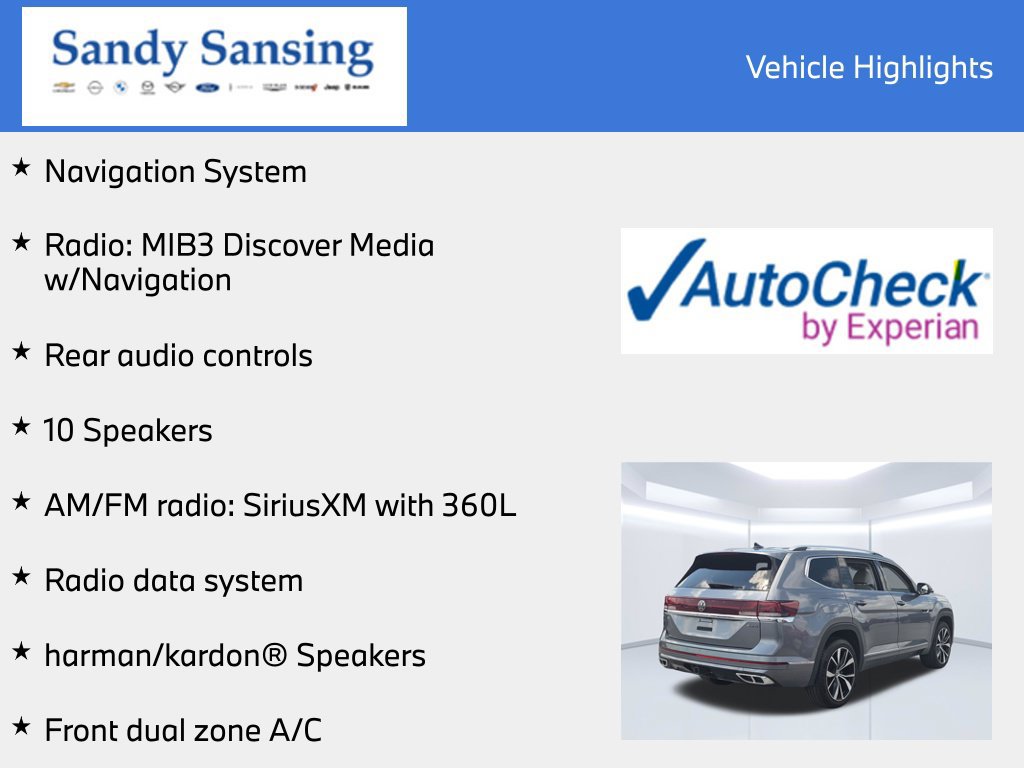 Used 2024 Volkswagen Atlas SEL Premium R-Line AWD/4WD image 7