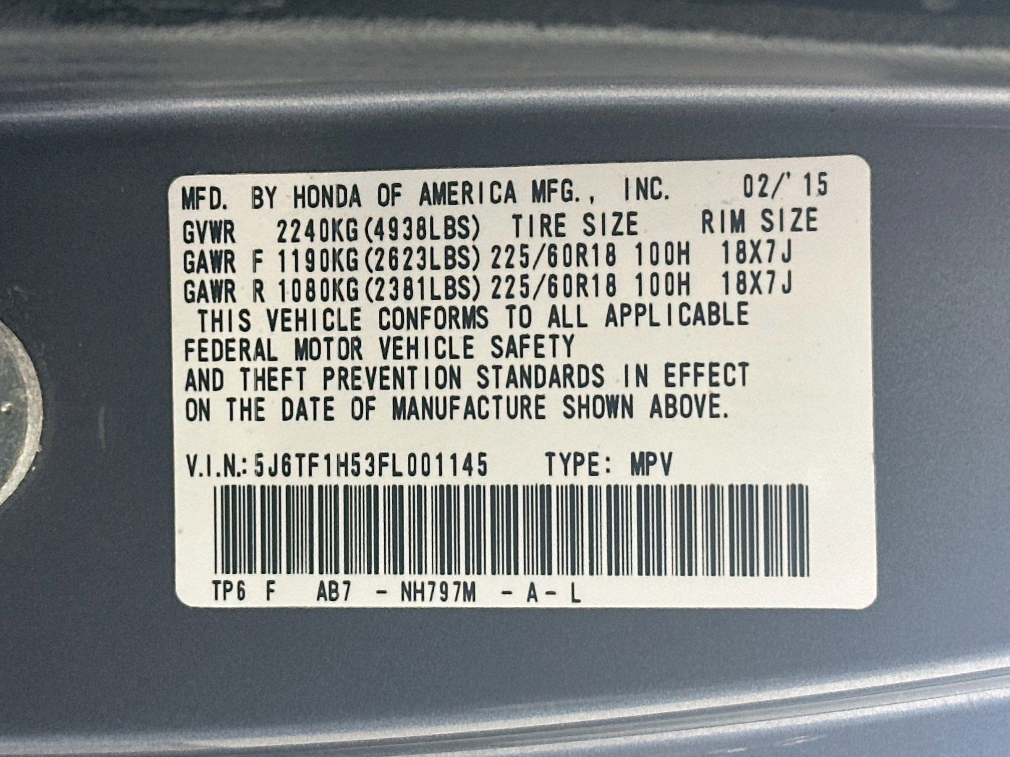 Used 2015 Honda Crosstour EX-L image 12