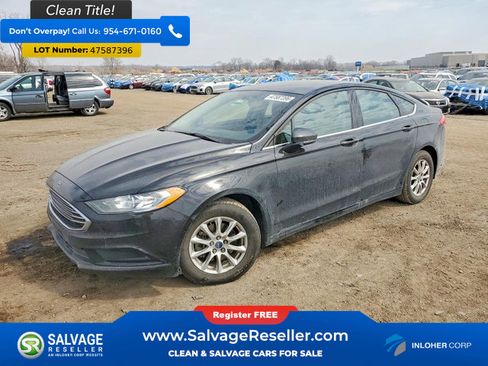 Used 2017 Ford Fusion S FWD image 1
