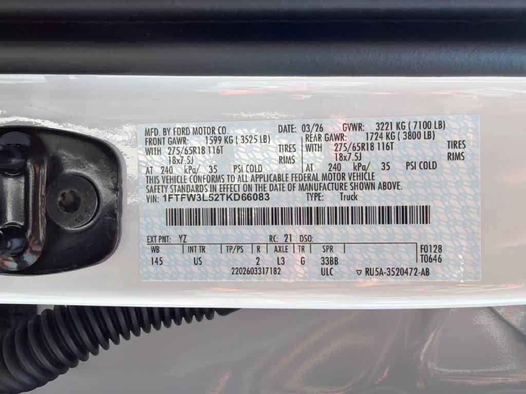 Used 2026 Ford F150 XLT w/ Equipment Group 302A MID AWD/4WD image 36