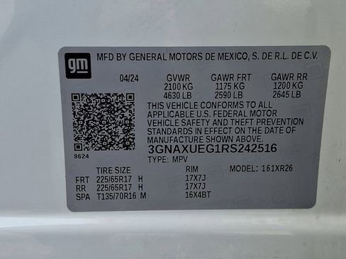 Used 2024 Chevrolet Equinox LT AWD/4WD image 26