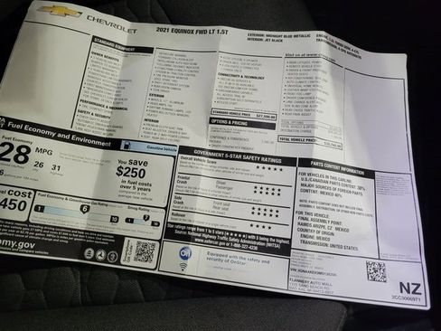 Used 2021 Chevrolet Equinox LT image 60