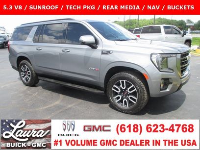 Used 2021 GMC Yukon XL AT4 w/ Rear Media and Nav Package