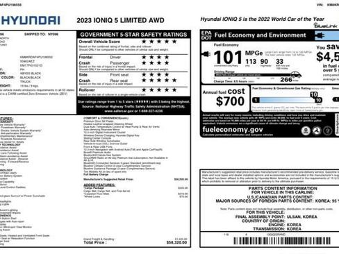 Used 2023 Hyundai Ioniq 5 Limited w/ Cargo Package image 23