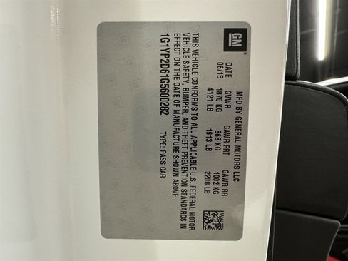 Used 2016 Chevrolet Corvette Z06 image 38