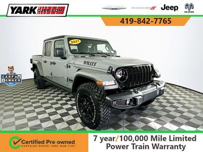 Certified 2021 Jeep Gladiator Willys