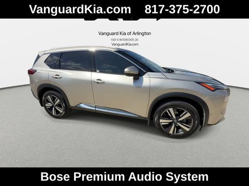 Used 2022 Nissan Rogue Platinum w/ Head-Up Display Package FWD image 2