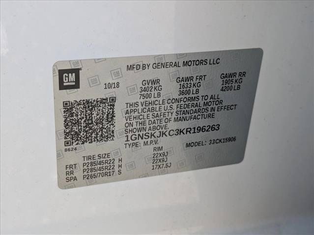 Used 2019 Chevrolet Suburban Premier AWD/4WD image 22