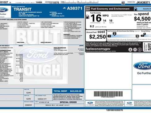 Used 2018 Ford Transit 150 XLT image 15