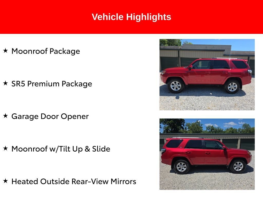 Certified 2023 Toyota 4Runner SR5 Premium w/ Moonroof Package RWD image 5