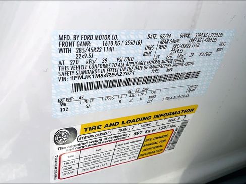 Used 2024 Ford Expedition Max Platinum AWD/4WD image 35