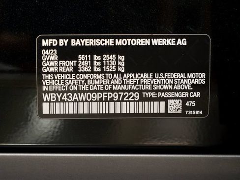 Certified 2023 BMW i4 eDrive35 w/ Premium Package RWD image 23