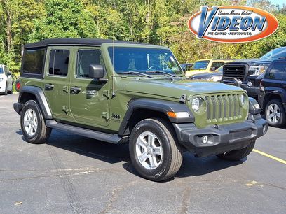 Certified 2021 Jeep Wrangler Unlimited Sport