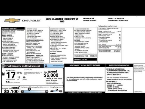 Used 2025 Chevrolet Silverado 1500 LT image 3