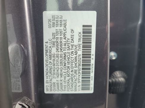 New 2026 Honda Ridgeline TrailSport image 42