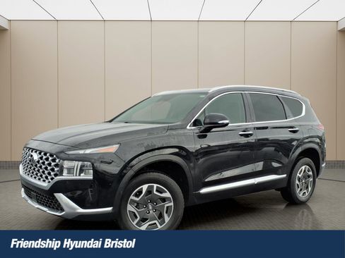 Used 2023 Hyundai Santa Fe Blue image 1