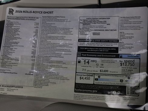 New 2026 Rolls-Royce Ghost image 39