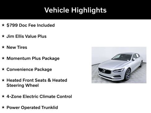 Used 2018 Volvo S90 T5 Momentum w/ Convenience Package AWD/4WD image 2