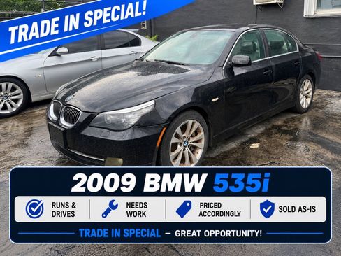 Used 2009 BMW 535i xDrive Sedan AWD/4WD image 1