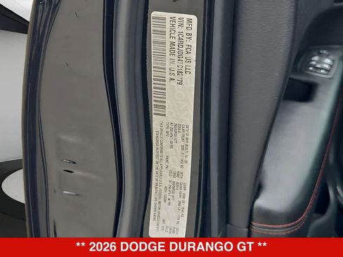 Used 2026 Dodge Durango GT AWD/4WD image 36