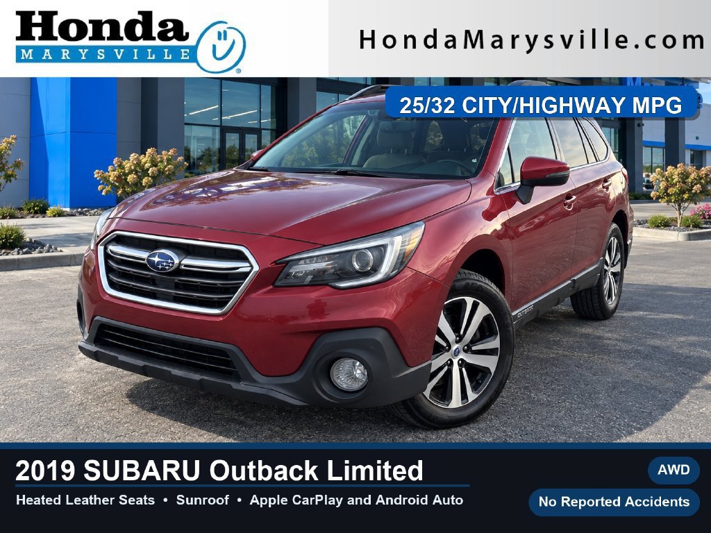 Used 2019 Subaru Outback 2.5i Limited w/ Popular Package #2 AWD/4WD image 1
