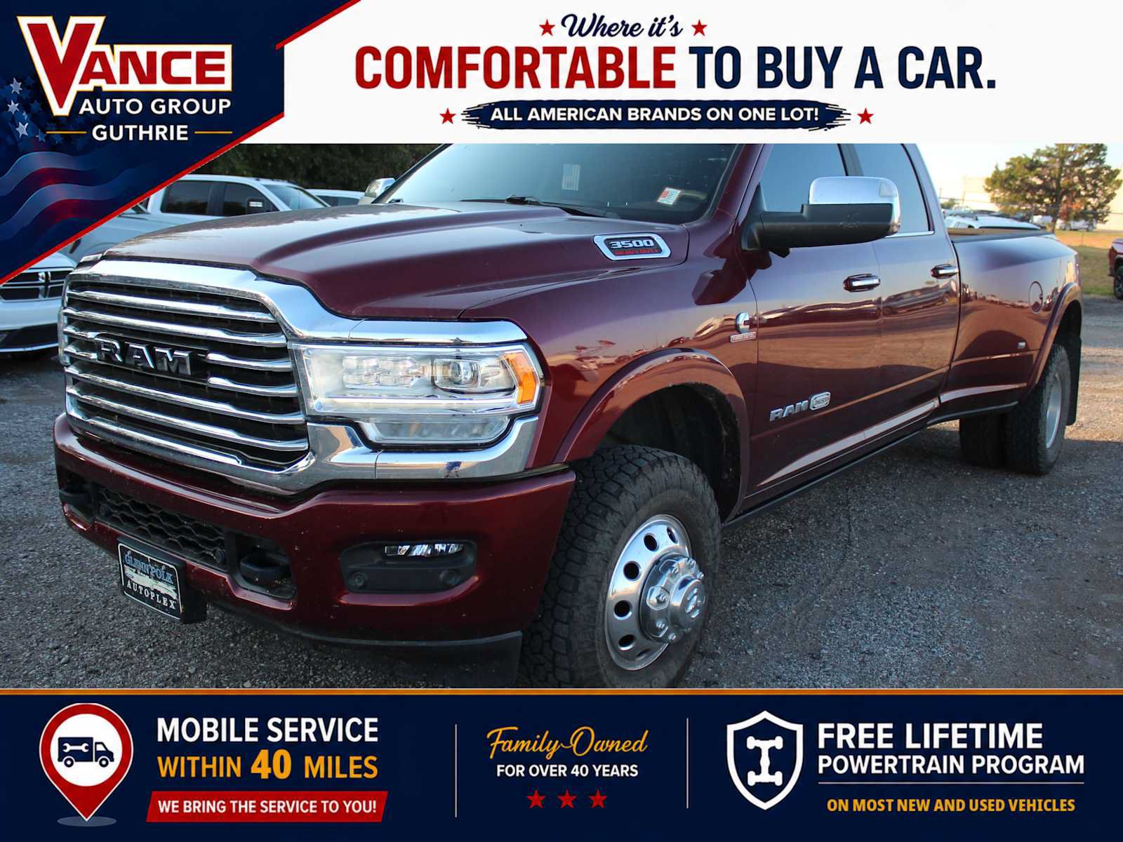 Used 2021 RAM 3500 Limited AWD/4WD image 1