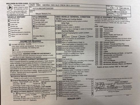 Used 2023 GMC Sierra 1500 SLE image 28