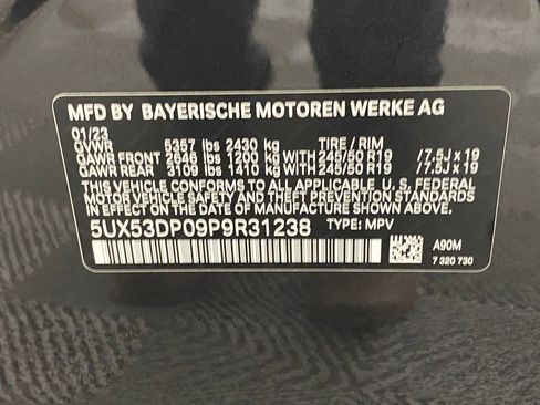 Certified 2023 BMW X3 xDrive30i w/ Premium Package image 23