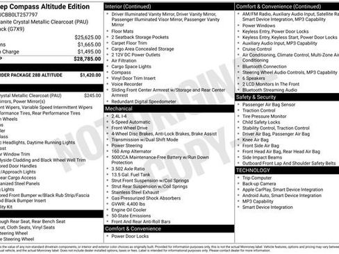 Used 2020 Jeep Compass Latitude FWD image 6