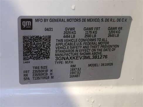 Certified 2021 Chevrolet Equinox LT image 33