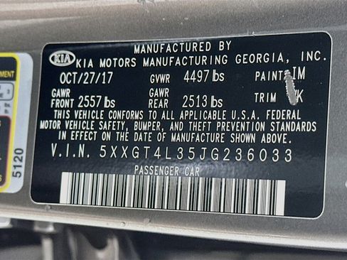 Used 2018 Kia Optima LX FWD image 12