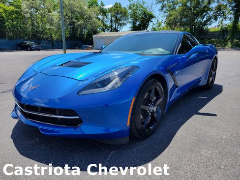 Used 2015 Chevrolet Corvette Stingray Coupe w/ 3LT Preferred Equipment Group RWD image 1