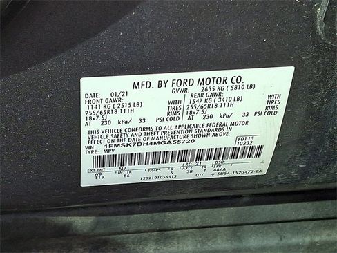 Used 2021 Ford Explorer XLT w/ Class III Trailer Tow Package image 27