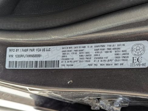 Used 2021 RAM 1500 Laramie AWD/4WD image 22