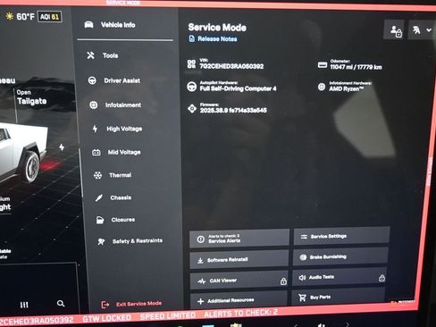 Used 2024 Tesla Cybertruck AWD Crew Cab image 16