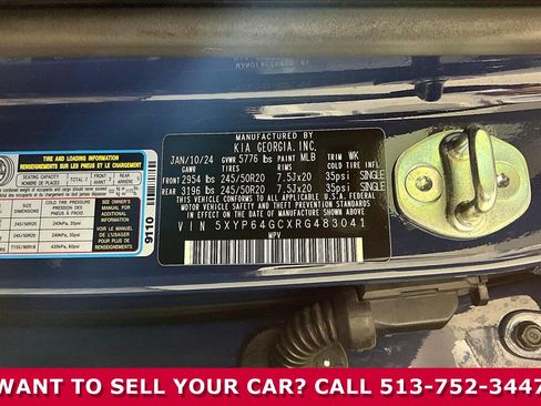 Certified 2024 Kia Telluride S w/ S Sunroof Package FWD image 17