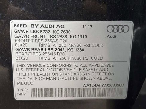 Used 2018 Audi SQ5 Prestige AWD/4WD image 38