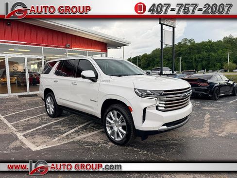 Used 2021 Chevrolet Tahoe High Country w/ Premium Package RWD image 1