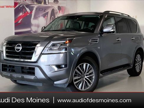 Used 2022 Nissan Armada SL w/ Captain's Chairs Package image 1