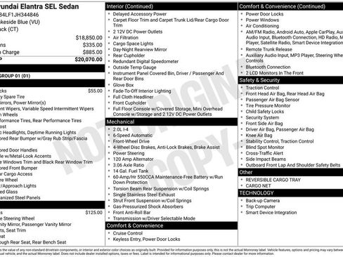 Used 2018 Hyundai Elantra SEL image 6