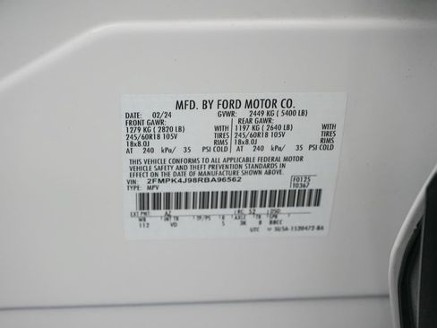 Certified 2024 Ford Edge SEL w/ Convenience Package AWD/4WD image 24