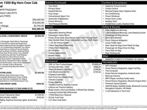 Used 2026 RAM 1500 Big Horn AWD/4WD image 5