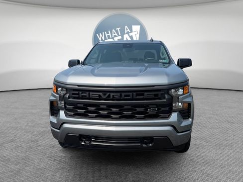 Used 2025 Chevrolet Silverado 1500 Custom w/ Turbomax Blackout Package AWD/4WD image 9