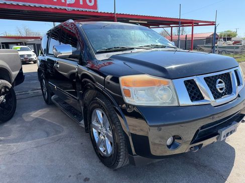 Used 2011 Nissan Armada Platinum w/ 2nd Row Captain Seat Pkg image 14